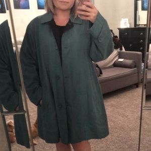 London Fog Jade Green Coat